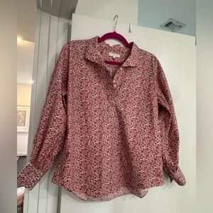 ANN MASHBURN Liberty of London Button-Down Popover